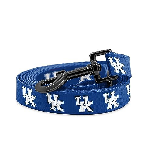 Kentucky Wildcats Halsbänder und Leinen, offizielles Lizenzprodukt, passend für alle Haustiere. (1,8 m lange Leine) von ShopInstaPets