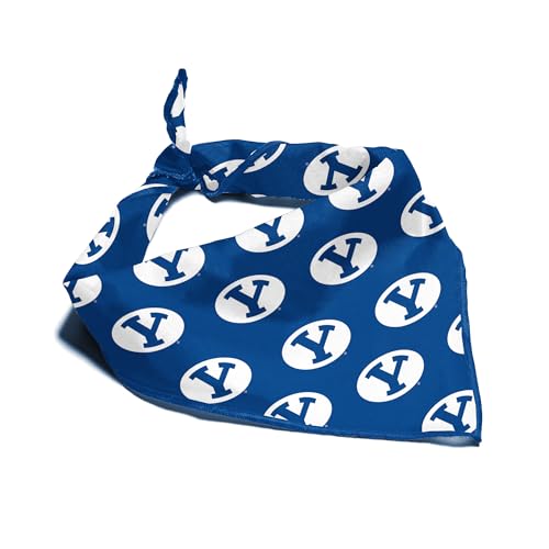 NCAA Bandana für Hunde und Katzen, offizielles Lizenzprodukt, passend für Haustiere, tolle Geschenkidee, einfach zu binden (klein, von BYU Cougars) von ShopInstaPets