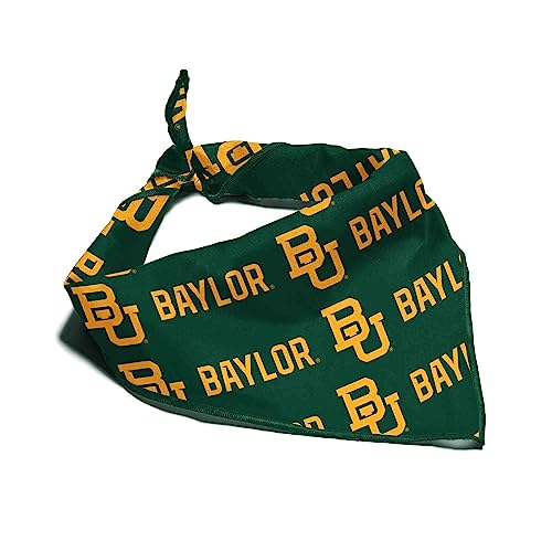 NCAA Bandana für Hunde und Katzen, offizielles Lizenzprodukt, passend für Haustiere, tolle Geschenkidee, leicht zu binden (groß, Baylor Bears) von ShopInstaPets