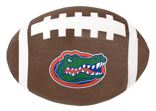 ShopInstaPets Florida Gators Fußball Plüsch Hundespielzeug mit Quietscher - Langlebig & Spaß für alle Hunde, Offiziell lizenziert ShopInstaPets Florida Gators Fußball Plüsch Hundespielzeug mit Quietscher - Langlebig & Spaß für alle Hunde, Offiziell lizenziert von ShopInstaPets