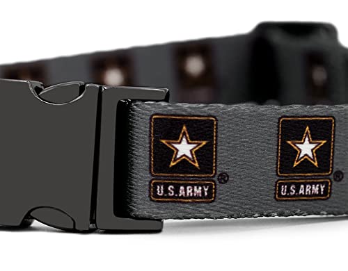 US-Armee-Halsbänder und Leinen, offizielles Lizenzprodukt, passend für alle Haustiere. (XS Halsband) von ShopInstaPets