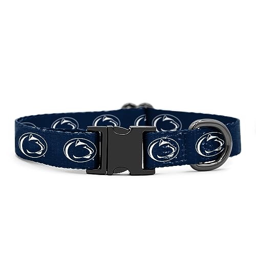 Penn State Nittany Lions Halsbänder und Leinen | Offizielles Lizenzprodukt | passend für alle Haustiere. (Medium Halsband) von Shopinstapets
