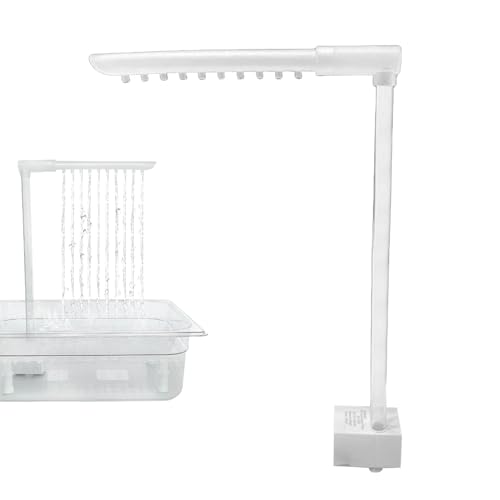 Papageiendusche Zubehör, Vogeltränke , Vogelbadewanne Zubehör, Käfig Duschkopf mit automatischem , automatisches Haustier-Pool-Spielzeug für Wellensittiche, Sittiche, Badzubehör von Shouxiut