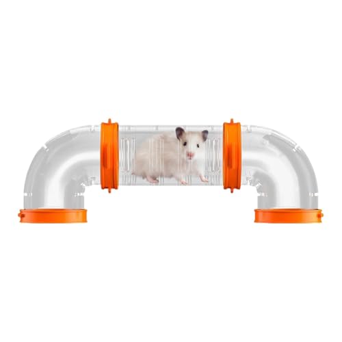 Shouxiut Hamstertunnel – Tiere Abenteuer Außenrohr | Hamster Tube Kits Tunnel Abenteuer Rohr Verbindungsschiene für Kleintiersport von Shouxiut