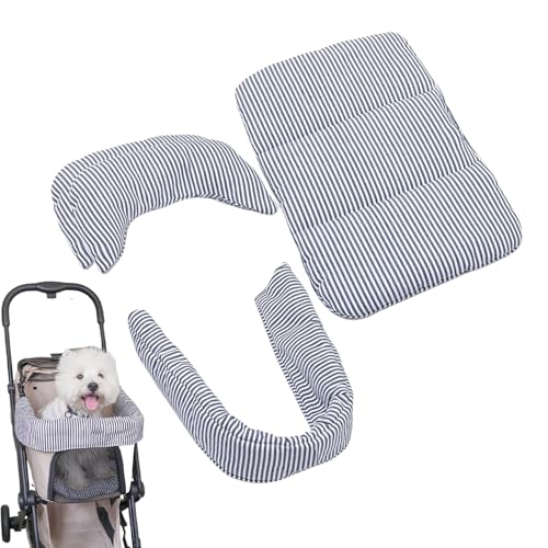 Shouxiut Haustier-Tragematte, Haustier-Kinderwagen, Schmutzabdeckung, abnehmbares Bettkissen, waschbar, wasserdicht, Anti-Rutsch-Kissen für Welpen, Katzen, Wagen, Reisen, Spaziergänge im Freien Shouxiut Haustier-Tragematte, Haustier-Kinderwagen, Schmutzabdeckung, abnehmbares Bettkissen, waschbar, wasserdicht, Anti-Rutsch-Kissen für Welpen, Katzen, Wagen, Reisen, Spaziergänge im Freien von Shouxiut