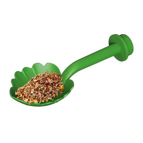 Shouxiut Sitzstange für Sittiche, Vogelsitzstange, Papageienspielzeug, Futterbehälter-Ständer zum Pfotenschleifen, , Füttern, Klettern, Finken, Nymphensittich, , Kolibri, Ara, Lovebird von Shouxiut