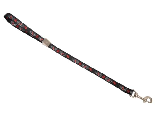 Show Tech Grooming Noose with Pawprint Black 55 x 1.5 cm von Show Tech