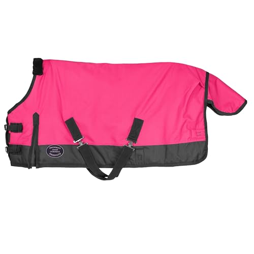 Fohlen/Mini Größe 106,7 cm – 117 cm wasserdicht und atmungsaktiv showmantm 1200 Denier Weidedecke, pink/schwarz, fits 42" to 46" Adjustable Fohlen/Mini Größe 106,7 cm – 117 cm wasserdicht und atmungsaktiv showmantm 1200 Denier Weidedecke, pink/schwarz, fits 42" to 46" Adjustable von Showman