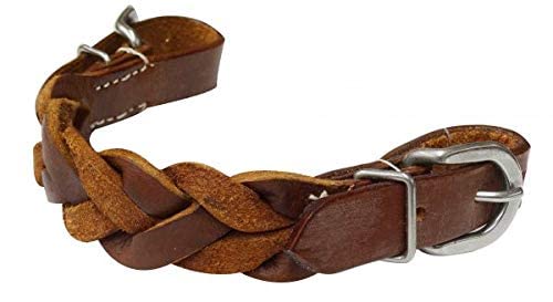 Showman Geflochtenes Leder-Panzerband mit Schnallen Showman Geflochtenes Leder-Panzerband mit Schnallen von Showman