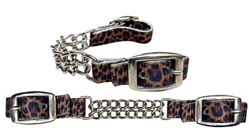 Showman Geparden-Panzerband mit doppelter Kette, Nylon Showman Geparden-Panzerband mit doppelter Kette, Nylon von Showman