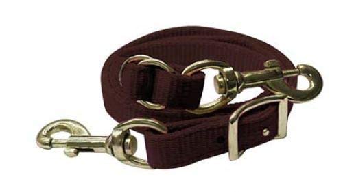 Showman Premium-Nylon-Spanngurt, leicht verstellbar, Braun Showman Premium-Nylon-Spanngurt, leicht verstellbar, Braun von Showman