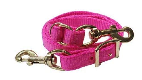 Showman Premium-Nylon-Spanngurt, leicht verstellbar, Rosa Showman Premium-Nylon-Spanngurt, leicht verstellbar, Rosa von Showman