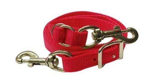 Showman Premium-Nylon-Spanngurt, leicht verstellbar, Rot Showman Premium-Nylon-Spanngurt, leicht verstellbar, Rot von Showman