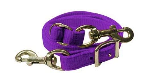 Showman Premium-Nylon-Spanngurt, leicht verstellbar, Violett Showman Premium-Nylon-Spanngurt, leicht verstellbar, Violett von Showman