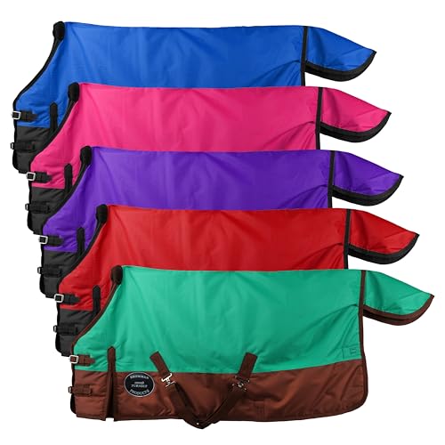 Showman Verstellbar 142,2 cm-62 1200 Denier Winter Pony/Wildnis, Royal Blue/Black Showman Verstellbar 142,2 cm-62 1200 Denier Winter Pony/Wildnis, Royal Blue/Black von Showman