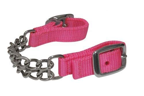 Showman Verstellbares Doppelketten-Nylon-Panzerband (Rosa) von Showman