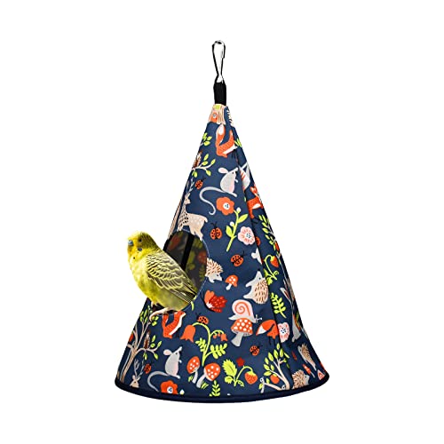 Warmes Haus für Papageien, Nymphensittiche, Nymphensittiche, Ganzjahreshängematte, Vögel, Schlafbett, Papageien-Versteck Bett, Polyestergewebe, waschbar, für Sittiche, Nymphensittiche, Wellensittiche, Warmes Haus für Papageien, Nymphensittiche, Nymphensittiche, Ganzjahreshängematte, Vögel, Schlafbett, Papageien-Versteck Bett, Polyestergewebe, waschbar, für Sittiche, Nymphensittiche, Wellensittiche, von ShuRung