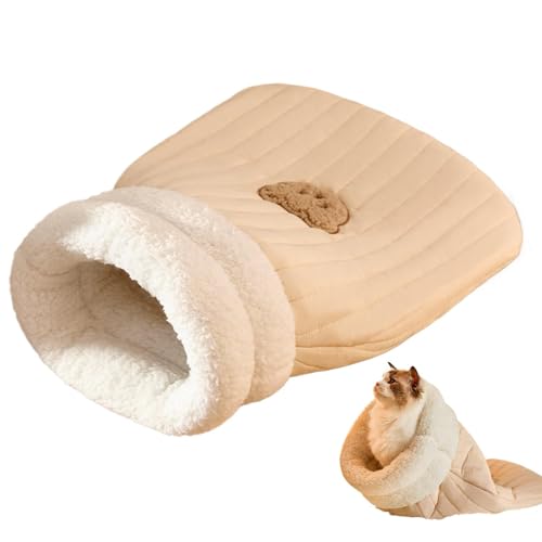 Katzenschlafsack | Cat Sleeping Bag | Halbgeschlossenes Haustierschlafbett | Winterschlafsack Für Katzen | Hundebett Für Camping-Wärmesack | Waschbar Katzendecke Für Katzen Und Kleine Hunde Katzenschlafsack | Cat Sleeping Bag | Halbgeschlossenes Haustierschlafbett | Winterschlafsack Für Katzen | Hundebett Für Camping-Wärmesack | Waschbar Katzendecke Für Katzen Und Kleine Hunde von Shuangliao