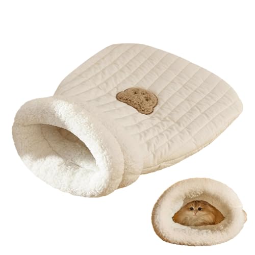 Katzenschlafsack | Cat Sleeping Bag | Halbgeschlossenes Haustierschlafbett | Winterschlafsack Für Katzen | Hundebett Für Camping-Wärmesack | Waschbar Katzendecke Für Katzen Und Kleine Hunde Katzenschlafsack | Cat Sleeping Bag | Halbgeschlossenes Haustierschlafbett | Winterschlafsack Für Katzen | Hundebett Für Camping-Wärmesack | Waschbar Katzendecke Für Katzen Und Kleine Hunde von Shuangliao