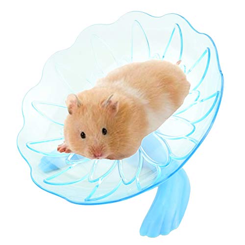 Hamster laufrad laufrad für Hamster Hamster in eine Ball Spielzeug Hamster stille Rad Holz Hamster Rad Hamster Rad stille Spinner Zwerg Hamster Rad Blue von Shulishishop