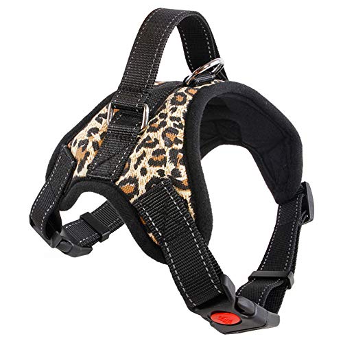 Hundegeschirr Für Mittlere Hunde Hundegeschirr Welpengeschirr für kleine Hunde Kein Zuggurt für Hunde Reflektierendes Hundegeschirr Hundelaufgeschirr 8,XL von Shulishishop