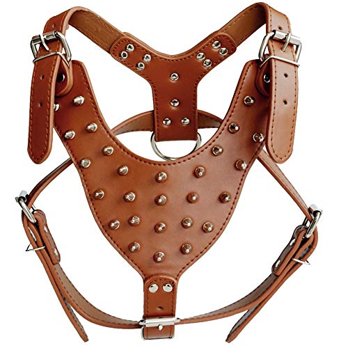 Hundegeschirr Grosse Hunde Hundegeschirr Für Mittlere Hunde Hundegeschirr klein verstellbar Hundemantel zum Tragen mit Geschirr Brown von Shulishishop