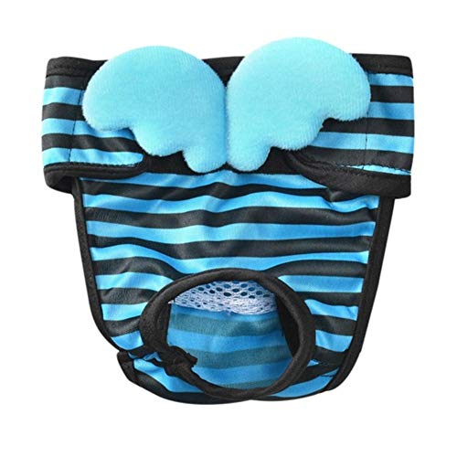 Hundewindeln Für Hündinnen Inkontinenz Hundewindeln Für Hündinnen Hundewindeln Katzenwindeln Windel Hunde Periode Hosen Blue,XL von Shulishishop