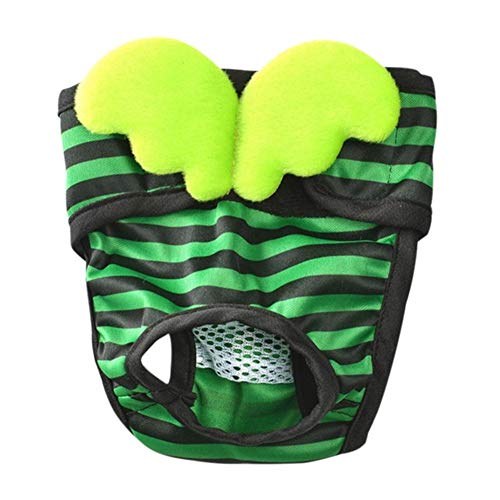 Hundewindeln Für Hündinnen Inkontinenz Hundewindeln Für Hündinnen Hundewindeln Katzenwindeln Windel Hunde Periode Hosen Green,m von Shulishishop