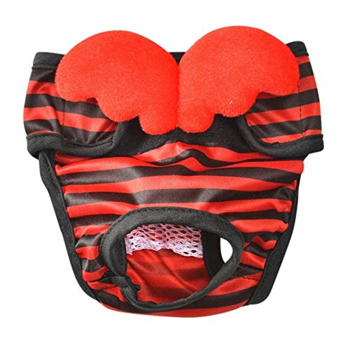 Hundewindeln Für Hündinnen Inkontinenz Hundewindeln Für Hündinnen Hundewindeln Katzenwindeln Windel Hunde Periode Hosen red,l von Shulishishop