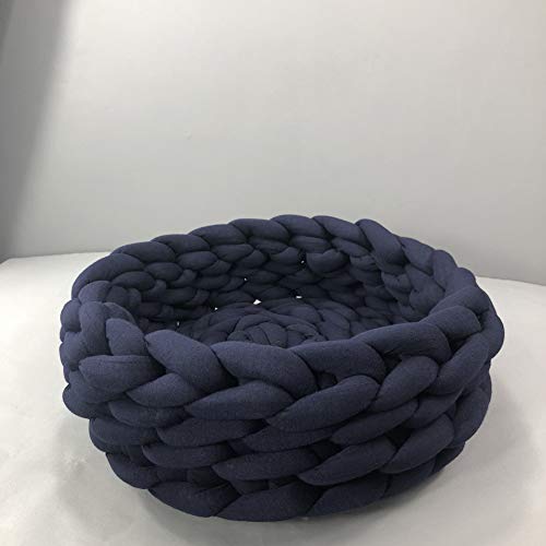 Katzenhöhle Hundehöhle Kleine Hunde Flauschiges Hundebett Katzenschlafsack Kätzchenbett Günstige Hundebetten Hundekomfortbett Haustiernest 50cm,Navy Blue Katzenhöhle Hundehöhle Kleine Hunde Flauschiges Hundebett Katzenschlafsack Kätzchenbett Günstige Hundebetten Hundekomfortbett Haustiernest 50cm,Navy Blue von Shulishishop