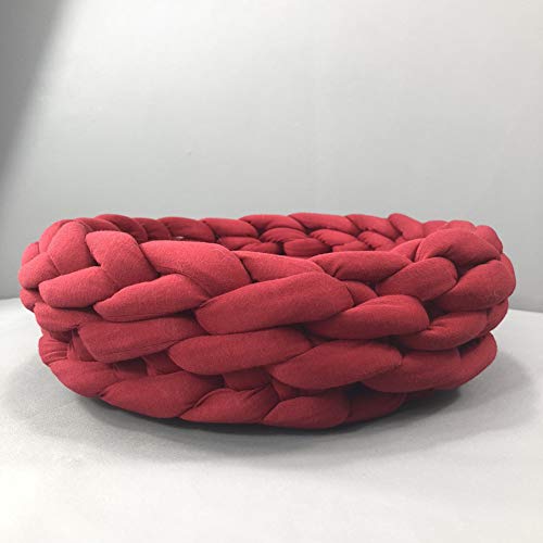Katzenhöhle Hundehöhle Kleine Hunde Flauschiges Hundebett Katzenschlafsack Kätzchenbett Günstige Hundebetten Hundekomfortbett Haustiernest 50cm,deep red Katzenhöhle Hundehöhle Kleine Hunde Flauschiges Hundebett Katzenschlafsack Kätzchenbett Günstige Hundebetten Hundekomfortbett Haustiernest 50cm,deep red von Shulishishop