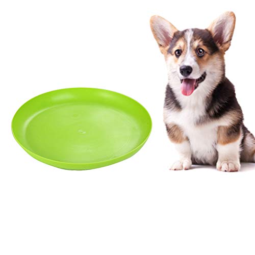 Shulishishop Frisbee Hund Ball hundespielzeug unzerstörbar Welpen zahnen Spielzeug Hund Spielzeug für langeweile Unzerstörbar Hund Spielzeug Hund kauen Spielzeug Green von Shulishishop