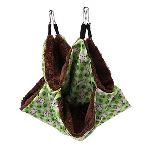 Shulishishop Hängematte Katze Hängematte Meerschweinchen Kleines Haustierbett Rattenhängematten Für Käfig Kätzchenbett Hamster-Haus Hamster-Hängematte Green,L Shulishishop Hängematte Katze Hängematte Meerschweinchen Kleines Haustierbett Rattenhängematten Für Käfig Kätzchenbett Hamster-Haus Hamster-Hängematte Green,L von Shulishishop