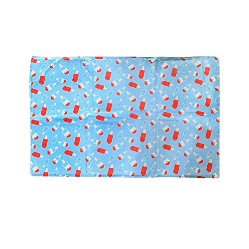 Shulishishop Hund Kühlmatte Kühlmatte Für Katzen Coole Hundematte Haustier Mat Kühlende Hundematte Hund Cool Mat Kühlkissen für Hunde Hund Kühlen Pad Popsicle,l von Shulishishop