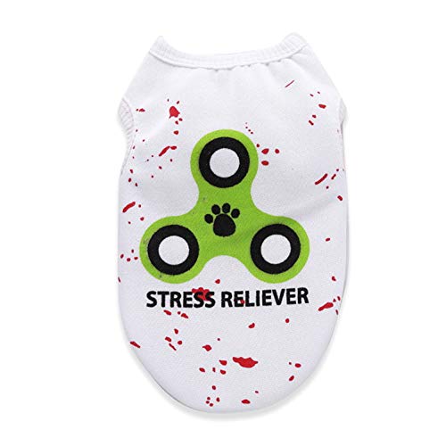 Shulishishop Hunde Mantel Sommer hundekleidung Sommer Katze Kleidung Haustiere Hundekleidung für kleine Hunde Welpenmantel Welpenkleidung 12,xs von Shulishishop