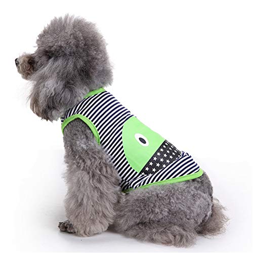 Shulishishop Hunde Mantel Sommer hundekleidung Sommer Katze Kleidung Haustiere Hundekleidung für kleine Hunde Welpenmantel Welpenkleidung 5,s von Shulishishop