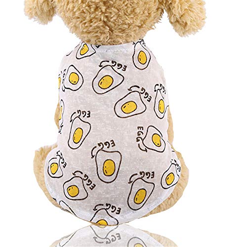 Shulishishop Hunde Mantel Sommer hundekleidung Sommer Niedliche Kleidung Welpenkleidung Kleidung für Hunde Hundemantel Bequeme Haustierkleidung Kätzchen Kleidung 1,XXL von Shulishishop