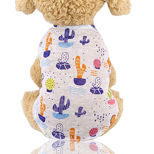 Shulishishop Hunde Mantel Sommer hundekleidung Sommer Niedliche Kleidung Welpenkleidung Kleidung für Hunde Hundemantel Bequeme Haustierkleidung Kätzchen Kleidung 3,xs von Shulishishop