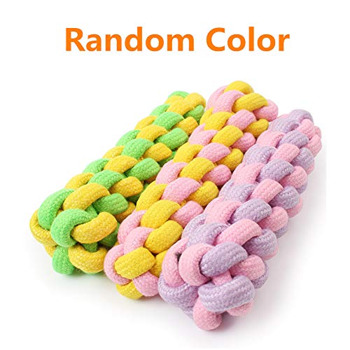 Shulishishop Hunde Spielzeug FüR Welpen Hunde Spielzeug Kleine Hunde Welpen Kauspielzeug Welpenspielzeug Ab 8 Wochen Hundeseil Spielzeug Seil Hundespielzeug 3pcs von Shulishishop