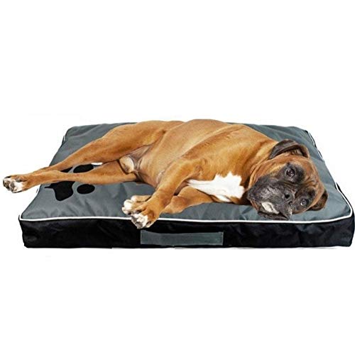 Shulishishop Hundedecke Kuscheldecke Hund Warme Hundedecke Katzenbetten Hundekiste Bett Welpen Matten Weiches Tierarztbett Haustier-Auflage Waschbares Hundebett Black,L von Shulishishop