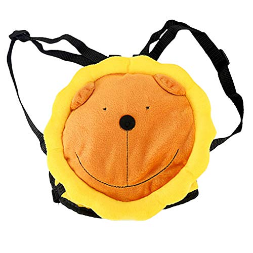 Shulishishop Hunderucksack Hundetragetasche Hunderucksack Hundereisezubehör Haustier Rucksack Verstellbarer Hunderucksack Haustier Schultasche Hundereisetasche Yellow,m von Shulishishop