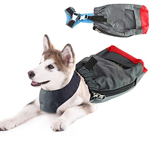 Shulishishop Hundetasche Hunderollstuhl Gemeinsame Unterstützung für Hunde Hundehubgeschirr Schmerzlinderung für Hunde Hundebein-Wundschutz Gehhilfe für Haustiere XL von Shulishishop