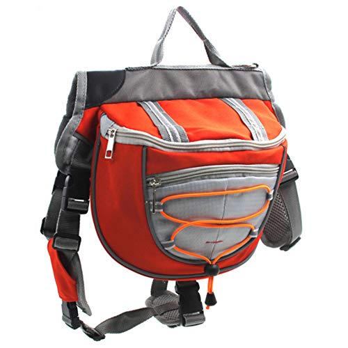Shulishishop Hundetragetasche Hunderucksack Hundegehzubehör Hundecampingzubehör Dogs Self Rucksack Hundereisezubehör Haustier Schultasche Hundereisetasche orange,m von Shulishishop
