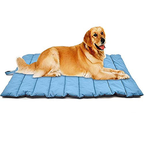 Shulishishop Kuscheldecke Hund Hundedecken Hundebett klein Hundekiste Mat rutschfeste Pet Mat Weiches Tierarztbett Hundebettwäsche wasserdichte Hundematte Blue von Shulishishop