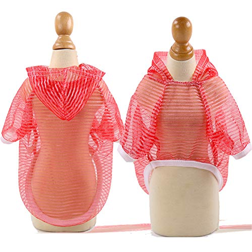 Shulishishop Sommer Hunde Klamotten hundekleidung Sommer Hundekleid Hundemäntel Kätzchen Kleidung Kleidung für Hunde Bequeme Haustierkleidung Hundehoodie 8,xs von Shulishishop