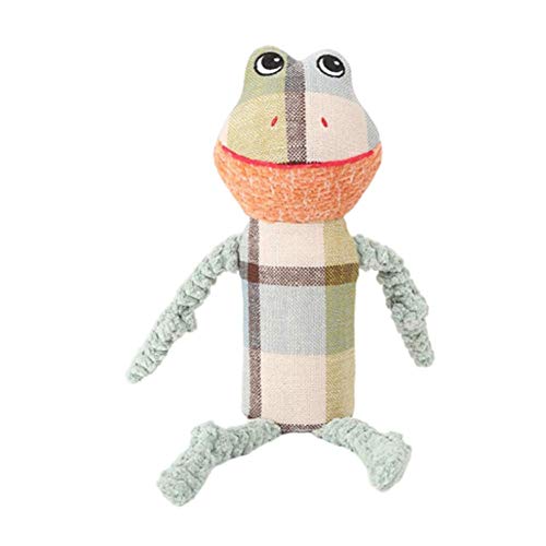 Shulishishop Spielzeug Für Hunde Hunde Spielzeug Pet Play Toy Spielzeug für Hunde, die kauen Haustier interaktives Spielzeug Hundezahnreinigung Spielzeug Frog von Shulishishop