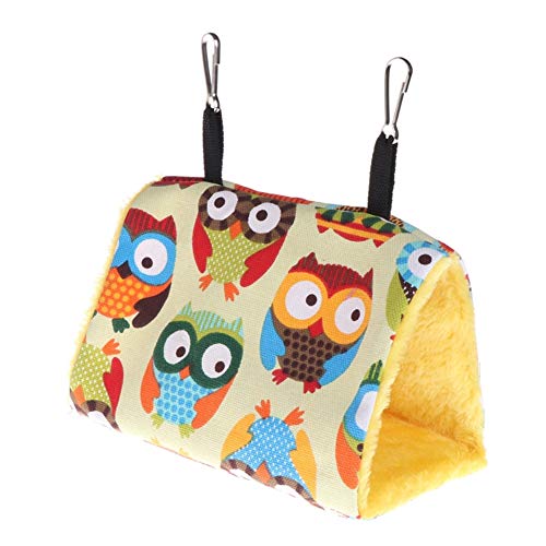 Shulishishop Wellensittich Spielzeug Meerschweinchen Zubehoer Winter-Vogelbeet Warmes Vogelnest Papageien-Hängematte Yellow,L Shulishishop Wellensittich Spielzeug Meerschweinchen Zubehoer Winter-Vogelbeet Warmes Vogelnest Papageien-Hängematte Yellow,L von Shulishishop