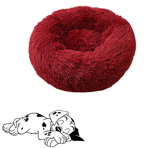 Shulishishop hundebett Grosse Hunde hundebett kleine Hunde Hund Schlafsofa Luxus Hundebett Kätzchenbett Günstige Hundebetten Katzen Donut Bett Warmes Hundebett Wine red,80cm/31.5in Shulishishop hundebett Grosse Hunde hundebett kleine Hunde Hund Schlafsofa Luxus Hundebett Kätzchenbett Günstige Hundebetten Katzen Donut Bett Warmes Hundebett Wine red,80cm/31.5in von Shulishishop