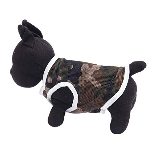 Shulishishop hundekleidung Sommer Hunde Mantel Sommer Niedliche Kleidung Haustier-Kleidung Französische Bulldogge Kleidung Kätzchen Kleidung Kleidung für Hunde Gray,4XL von Shulishishop