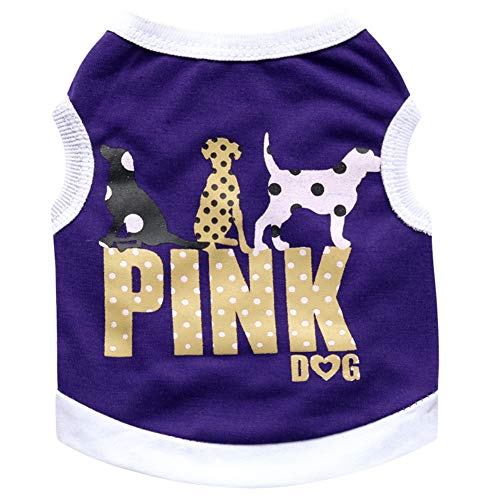 Shulishishop hundekleidung Sommer Sommer Hunde Klamotten Welpenmantel Niedliche Kleidung Kätzchen Kleidung Hundemäntel Hundekleidung für den Sommer Welpenkleidung Purple,l Shulishishop hundekleidung Sommer Sommer Hunde Klamotten Welpenmantel Niedliche Kleidung Kätzchen Kleidung Hundemäntel Hundekleidung für den Sommer Welpenkleidung Purple,l von Shulishishop